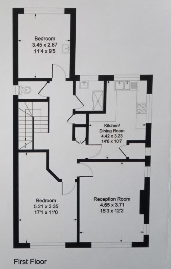 Large 2-Bedroom Maisonette With Free Parking Twickenham Ngoại thất bức ảnh